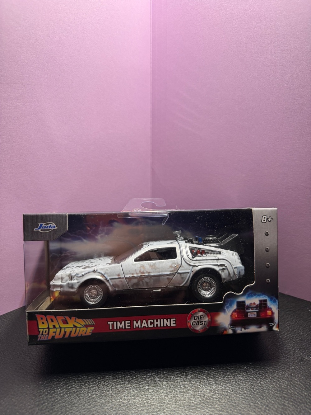 Jada White Die-Cast Back to the Future Time Machine